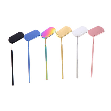 Professional Eyelash Extension Removable Stainless Steel Multifunction Checking Mirror